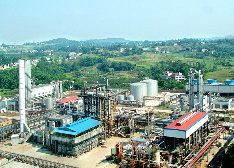 瀘天化40萬噸／年甲醇、10萬噸／年二甲醚建設(shè)工程(圖1)