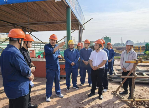 傅利才、郭春建到化工園區(qū)項(xiàng)目現(xiàn)場(chǎng)開展節(jié)前安全檢查
