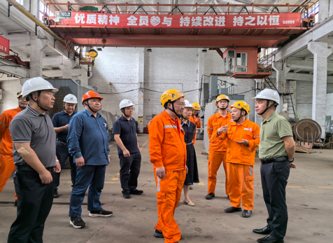  瀘天化集團(tuán)公司外部董事赴弘旭公司調(diào)研指導(dǎo)工作