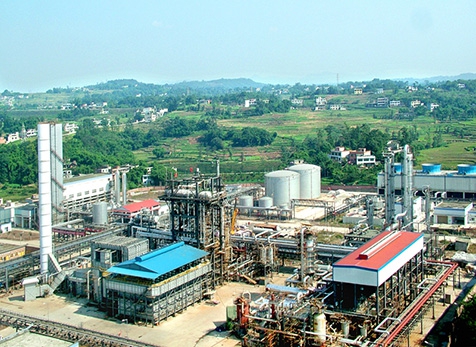 瀘天化40萬噸／年甲醇、10萬噸／年二甲醚建設(shè)工程